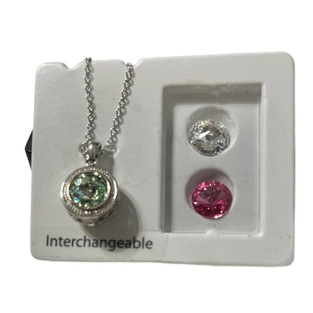 Interchangeable Stone Necklace